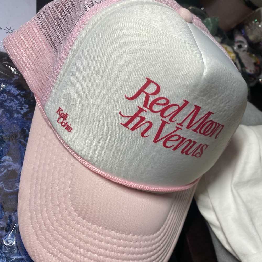 kali uchis 2023 red moon in venus tour hat